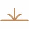 Ekena Millwork Richland Timber Gable Bracket, Western Red Cedar, 108"W x 49"H x 1 1/2"D x 5 1/2"F, 11/12 Pitch GBW108X49X0206RIC00SWR - alternate 1